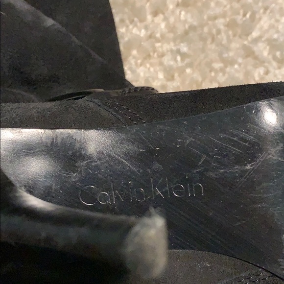Calvin Klein knee high boots - Picture 5 of 6